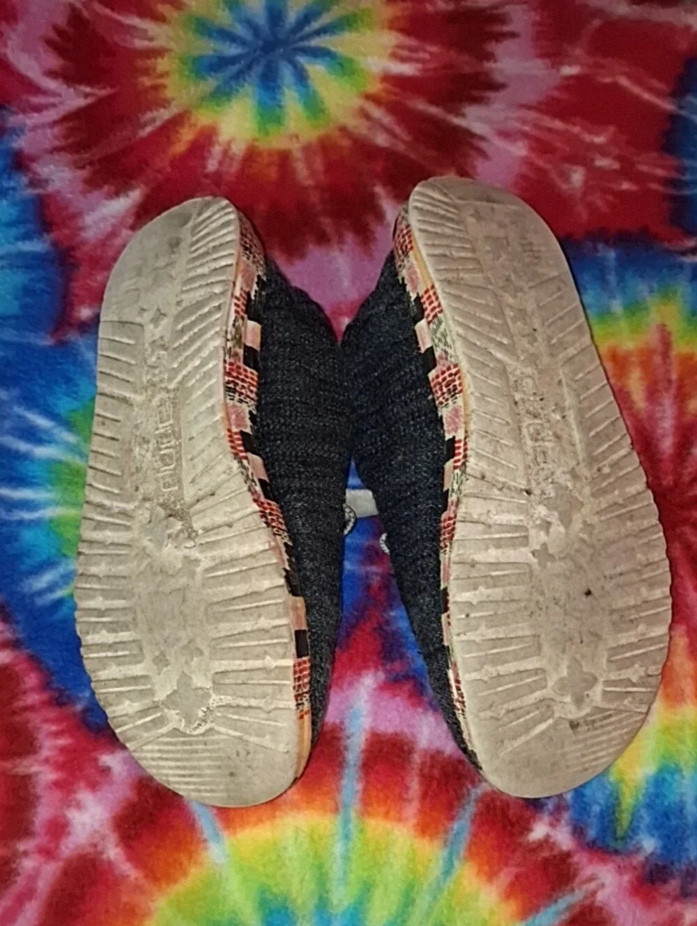 Gray Hey Dude Sneakers. Size 7